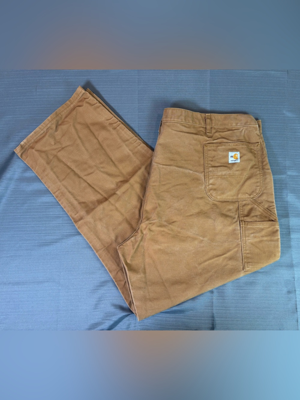 Carhartt Flame Resistant Work Pants HRC 2 50x32 Brown FRB220